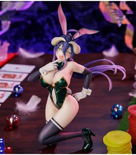 Amazon.co.jp: オーバーロード Desktop Cute フィギュア アルベド 牛柄